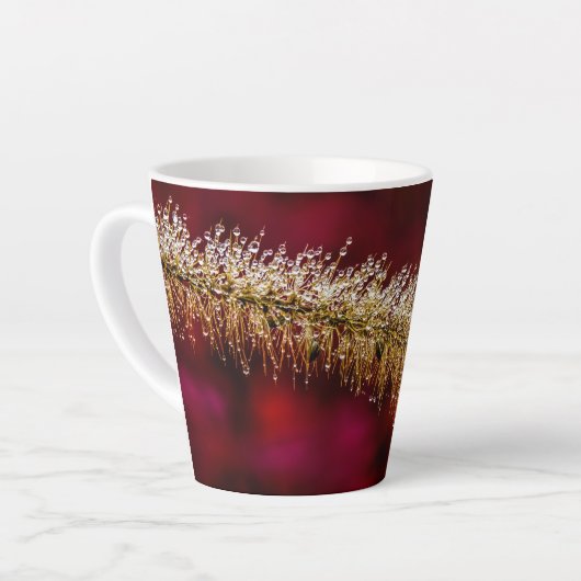 Tasse Latte Dew du matin (Angle gauche)