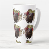 Tasse Latte diable de Tasmanie (Angle droit)