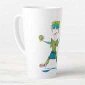 Tasse Latte 'Didi' - Poignée de latte de basket (Angle gauche)