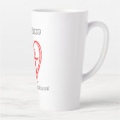 Tasse Latte Dieu Est Amour. (Droite)