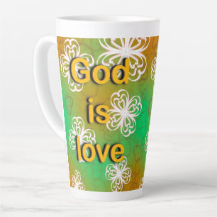 Tasse Latte Dieu est amour
