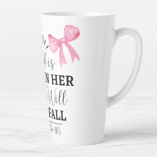 Tasse Latte Dieu Est Dans Sa Musique (Droite)