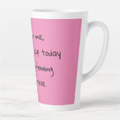 Tasse Latte Dieu remplit ma coupe (Droite)
