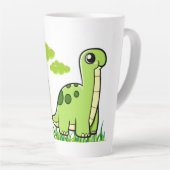 Tasse Latte Dinosaure (Angle droit)