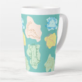 Tasse Latte dinosaure (Angle droit)