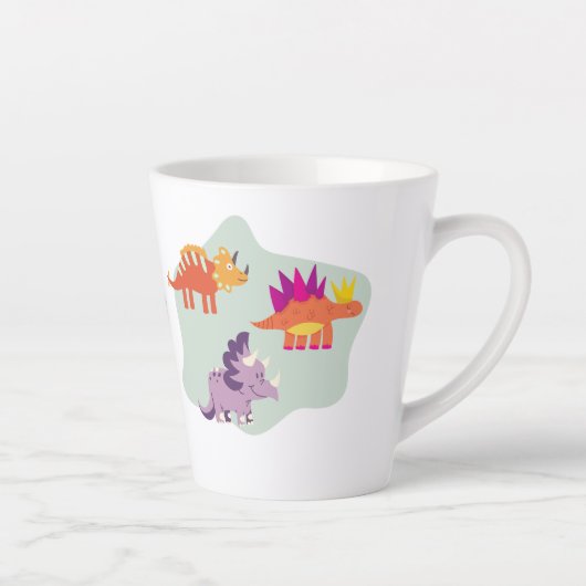 Tasse Latte Dinosaure (Droite)