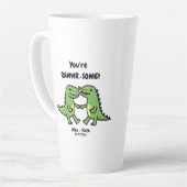 Tasse Latte Dinosaure Valentines (Angle gauche)