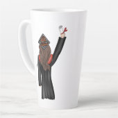 Tasse Latte Diplômé titulaire d'un diplôme Illustration (Angle gauche)