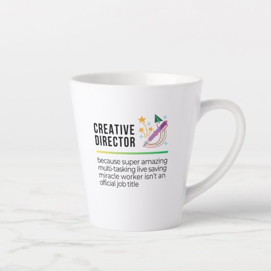 Tasse Latte Directeur de création (Droite)