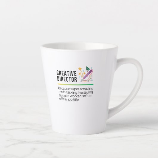 Tasse Latte Directeur de création (Droite)
