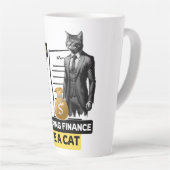 Tasse Latte Directeur financier (chef de la direction générale (Angle droit)