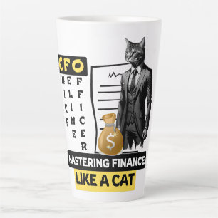 Tasse Latte Directeur financier (chef de la direction générale