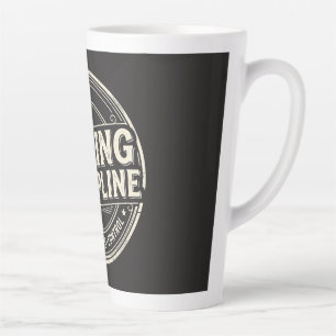 Tasse Latte Discipline de boxe Motivation Vintage Gym