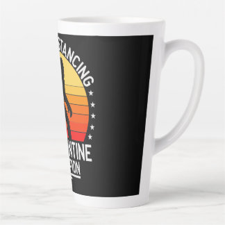 Tasse Latte Distances sociales Quarantaine  
