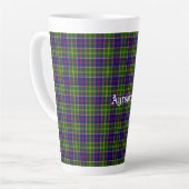 Tasse Latte District de Tartan (Angle gauche)