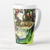 Tasse Latte Dit pour impliquer toute l'idée (Angle droit)