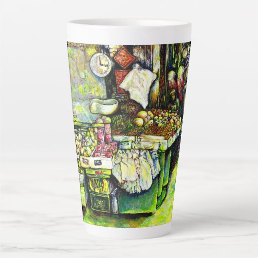 Tasse Latte Dit pour impliquer toute l'idée (Devant)