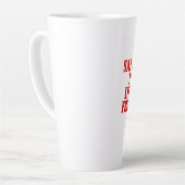 Tasse Latte Dites Bonjour À Mon Petit Ami, Super Dane (Angle gauche)