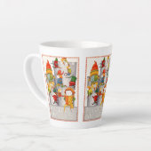 Tasse Latte DIX SEINS UNE BOUGIE À latte LEAPPARENTE (Angle gauche)