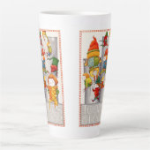 TASSE LATTE DIX SEINS UNE GRANDE TÊTE À TÊTE EN TÊTE EN TÊTE (Devant)