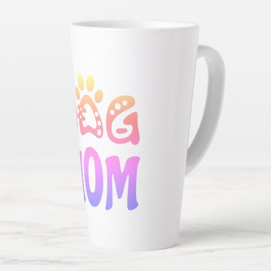 Tasse Latte Dog (Angle droit)