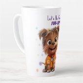 Tasse Latte Dog Friendship (Angle gauche)