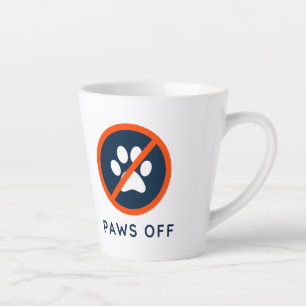 Tasse Latte DogGoneIt - Paws Off- 12 oz