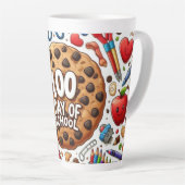 Tasse Latte Don d'appréciation de l'enseignant (Angle droit)