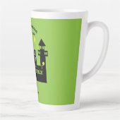 Tasse Latte Don De Libération De La Prison Hors Prison (Droite)