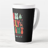 Tasse Latte Don de Noël Oh Soirée Sainte (Angle droit)