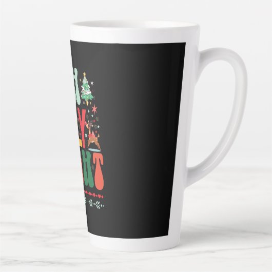 Tasse Latte Don de Noël Oh Soirée Sainte (Droite)