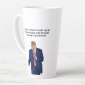 Tasse Latte Don Trump 2024 (Angle gauche)