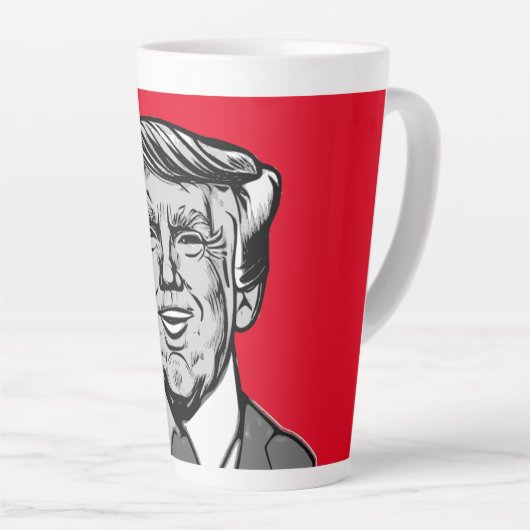TASSE LATTE DONALD TRUMP (Angle droit)