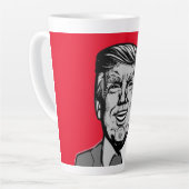 TASSE LATTE DONALD TRUMP (Angle gauche)