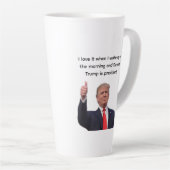 Tasse Latte Donald Trump 2024 (Angle droit)