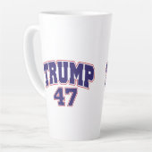 Tasse Latte Donald Trump 47 (Angle gauche)