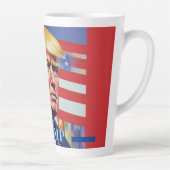 Tasse Latte Donald Trump Pop Art (Droite)