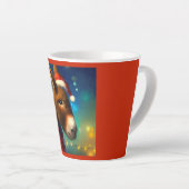 Tasse Latte Donkey de Noël 3 (Angle droit)