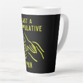 Tasse Latte Dons Funny Osteopath (Angle droit)