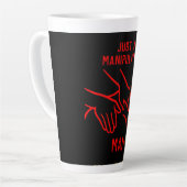 Tasse Latte Dons Funny Osteopath (Angle gauche)