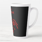 Tasse Latte Dons Funny Osteopath (Droite)