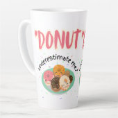 TASSE LATTE DONUT SOUS ESTIMATION (Angle gauche)