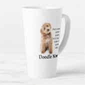 Tasse Latte Doodle Chien Maman (Angle droit)