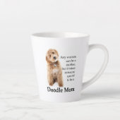 Tasse Latte Doodle Chien Maman (Droite)