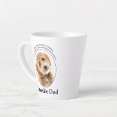 Tasse Latte Doodle Chien Papa (Angle gauche)