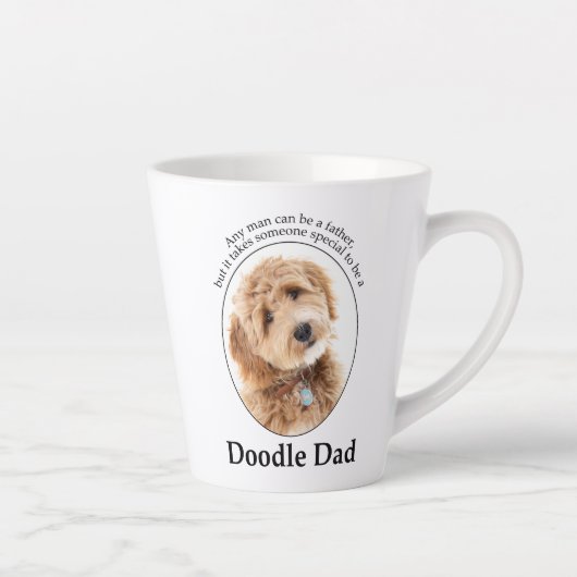 Tasse Latte Doodle Chien Papa (Droite)