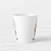 Tasse Latte Doodle Chien Papa (Devant)