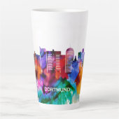 Tasse Latte Dortmund Skyline (Devant)