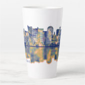 Tasse Latte Dortmund Skyline (Devant)