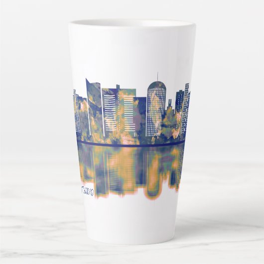 Tasse Latte Dortmund Skyline (Devant)